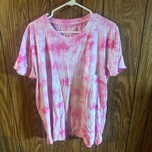 VS PINK tie-dye top